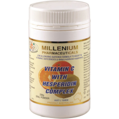 Millenium Vitamin C with Hesperidin Powder 200g