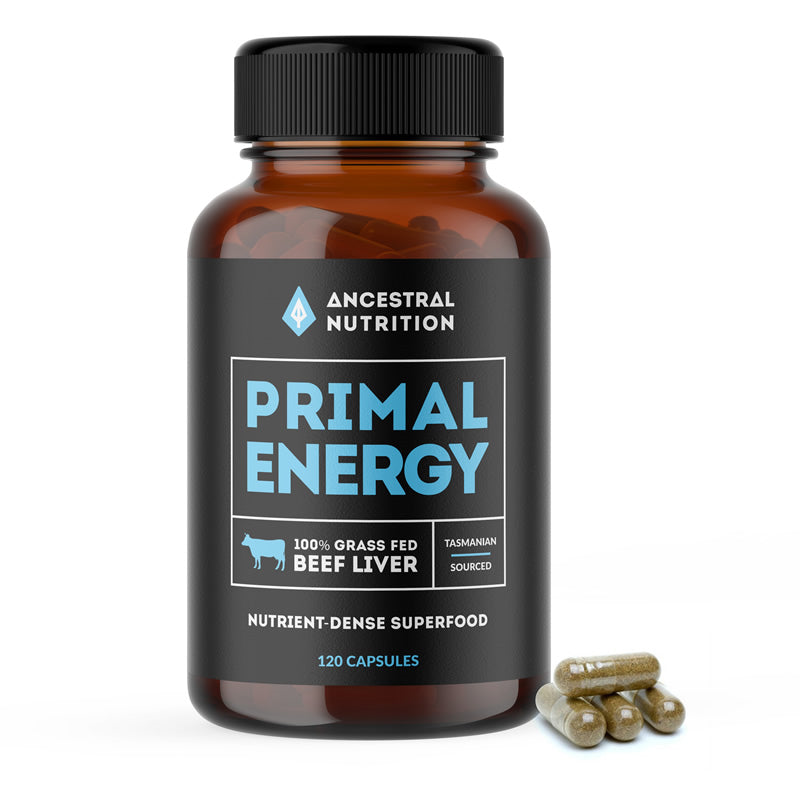 Ancestral Nutrition Primal Energy Beef Liver Capsules
