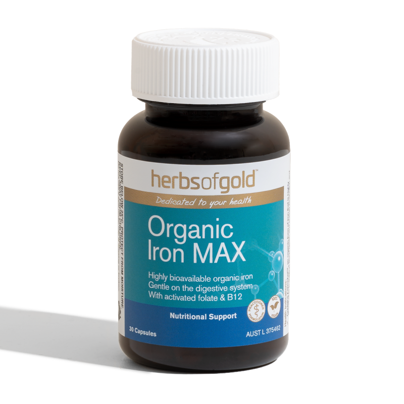 Herbs Of Gold Organic Iron Max