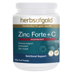 Herbs Of Gold Zinc Forte + C