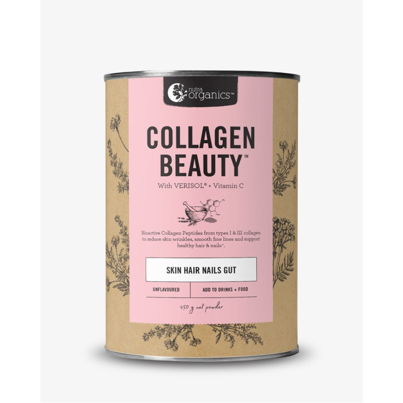 Nutra Organics Collagen Beauty Unflavoured 450g