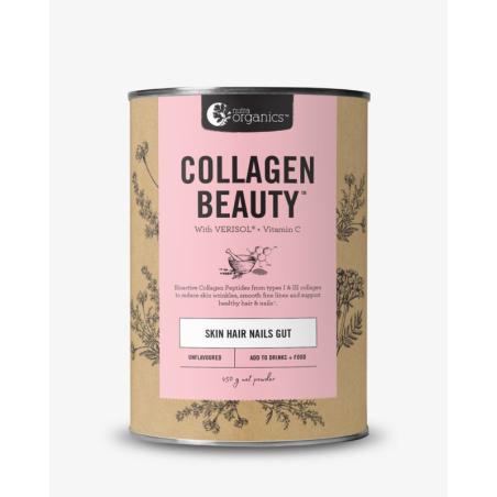 Nutra Organics Collagen Beauty Unflavoured 450g