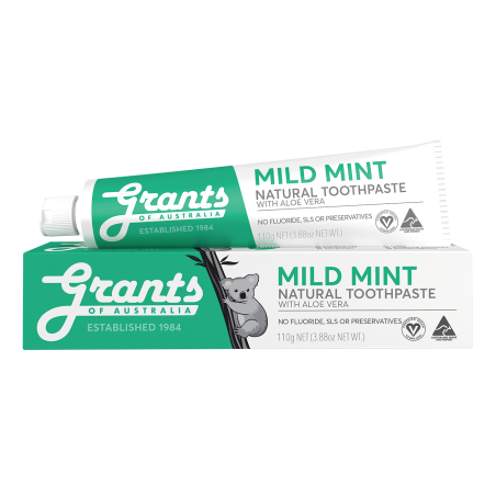 Grants Natural Toothpaste Mild Mint